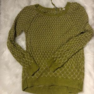 EUC Moth- Anthropologie- honeycomb sweater- Large